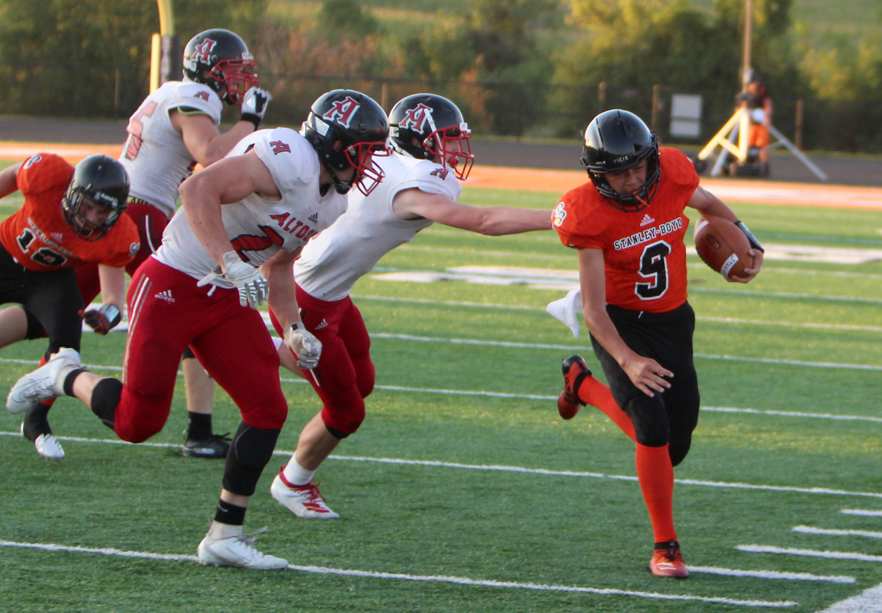 Altoona at Stanley-Boyd football 8-23-19
